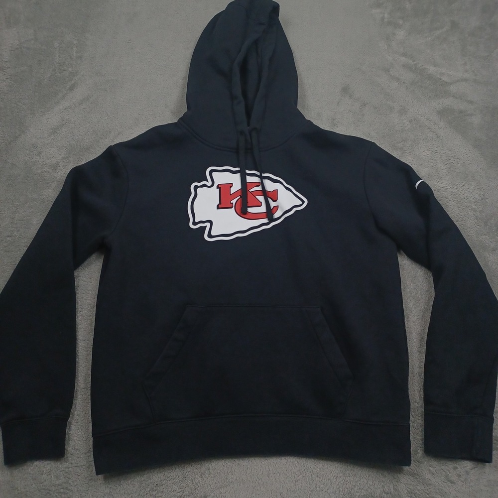 Kansas City Chiefs Sweater Womens Medium Black‎ Nike NFL Football